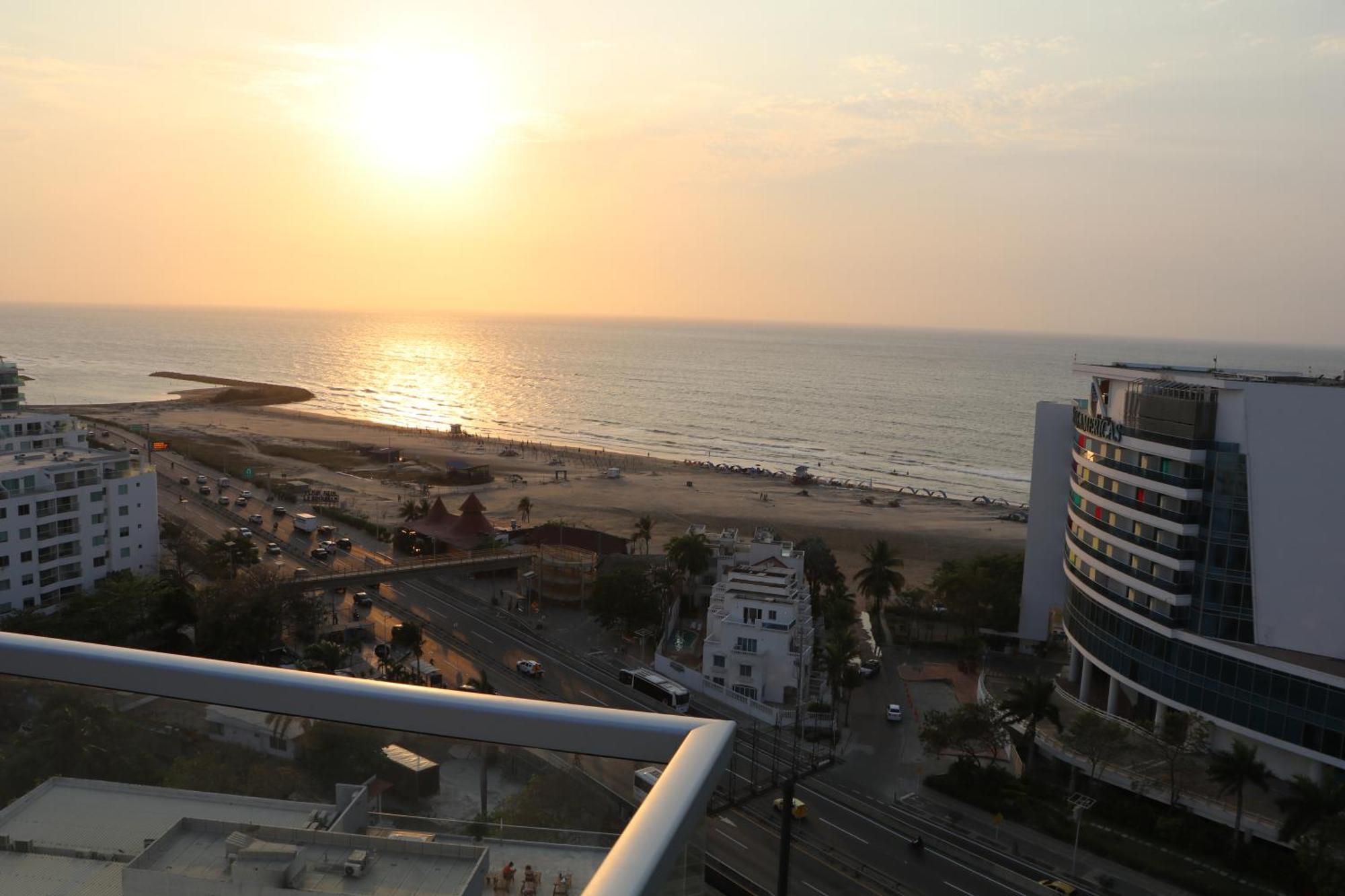 Apartamento De Lujo Frente Al Mar Con Piscina Cartagena Exterior foto
