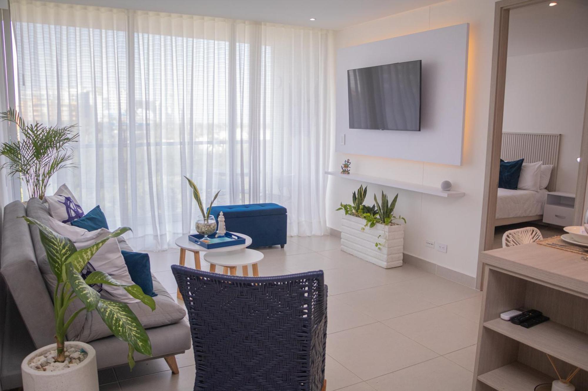 Apartamento De Lujo Frente Al Mar Con Piscina Cartagena Exterior foto